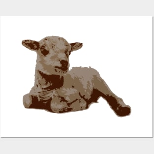 Minimal Lamb Posters and Art